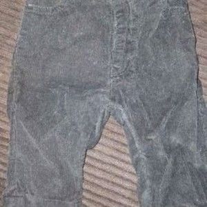 Andy & Evan 3 6 Months Black Corduroy Pants